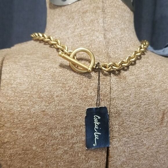 Vintage Cookie Lee Chain Necklace with tags - Picture 6 of 11